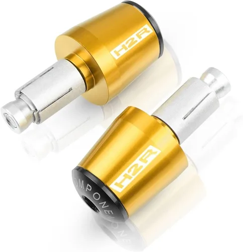 Vista 9 de Contrapeso 7/8 "22MM motocicleta accesorios mango extremos agarraderas barra manillar para Kawasaki para Ninja H2R H2 R 2015 2016 2017