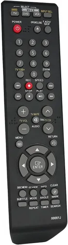 Vista 8 de Mando a distancia de repuesto compatible con Samsung DVDV9700 DVD-VR325 DVD-V3500 DVD-V3600 DVD-V3650 DVD VCR Combo Player Recorder