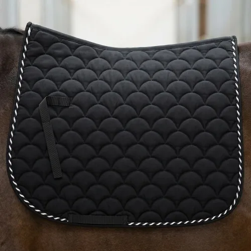 Vista 2 de Horse English Quilted Contoured All-Purpose Trail Saddle Pad 7296