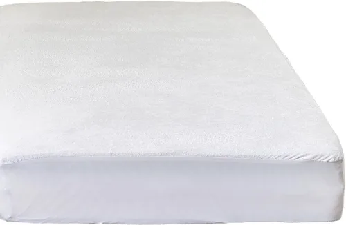 Vista 5 de Protector de colchón impermeable para litera de RV de 30 x 75 pulgadas para cama individual estrecha o colchón de caravana, suave y silencioso