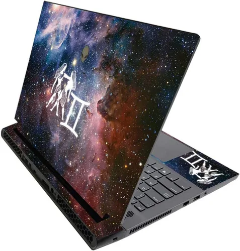 Vista 220 de MightySkins - Skin brillante con purpurina para Alienware M17 R3 (2020) y M17 R4 (2021) - Diversión de los años 90 Acabado duradero con purpurina