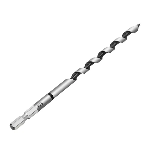 Vista 9 de Broca de taladro de 1-1/2 pulgadas x 12 pulgadas de largo para madera, vástago hexagonal, para madera blanda y dura, plástico, paneles de yeso