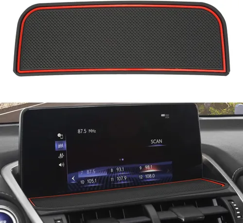 Vista 7 de INTGET Alfombrilla para salpicadero para Lexus NX300 NX300h NX200 Accesorios 2018 2019 2020 2021 Premium Personalizada Interior Antideslizante