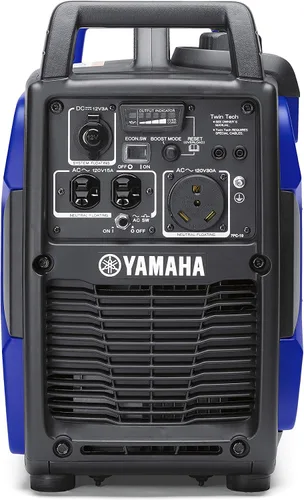Vista 2 de Generador inversor YAMAHA EF2200iS, 2200 vatios, azul