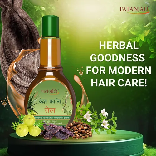 Vista 2 de Patanjali Aceite para el cabello Kesh Kanti, 10.1 fl oz