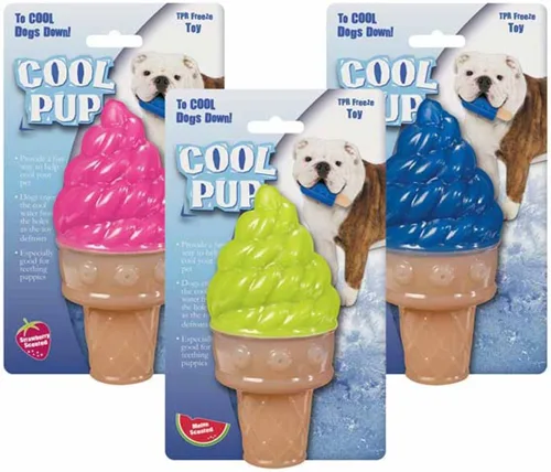 Vista 2 de Cono de helado Cool Pup (rosa)