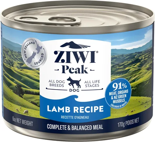 Vista 10 de ZIWI Peak - Comida enlatada para perros, completamente natural, alto contenido en proteínas, sin granos, con ingredientes limitados