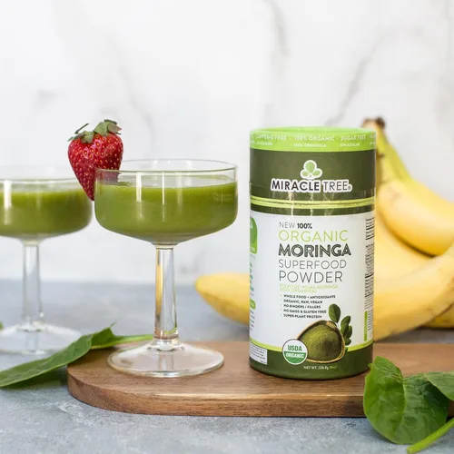Vista 8 de Superalimento de moringa orgánica en polvo de Miracle Tree