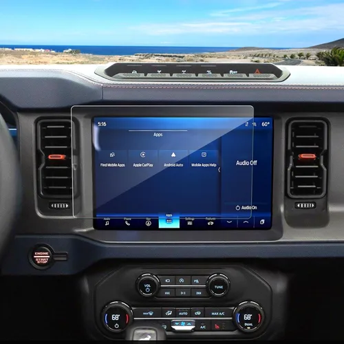 Vista 8 de Bronco 2021 2022 - Protector de pantalla para Frod Bronco de 12 pulgadas, protector de vidrio templado para pantalla táctil 2022, accesorios Bronco