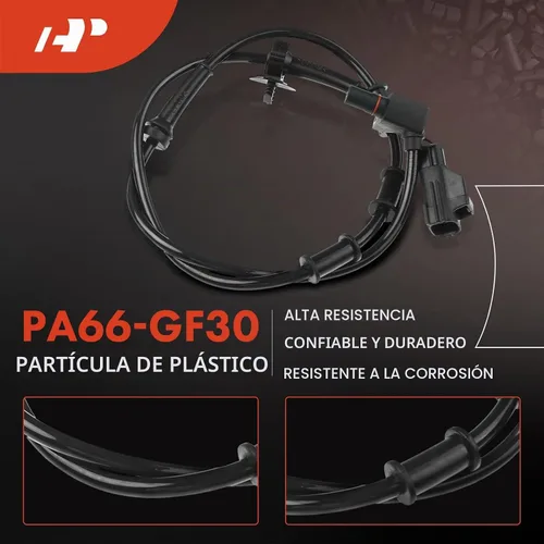 Vista 4 de A-Premium Sensor de velocidad de rueda ABS delantero izquierdo o derecho – Compatible con modelos Dodge – Ram 1500 2002 2003 2004 2005, Pickup