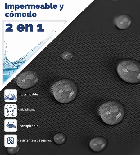 Vista 5 de Aegend Gorro de natación de tela, capa impermeable de silicona, gorra de natación de tela transpirable, mantiene el cabello seco con alta