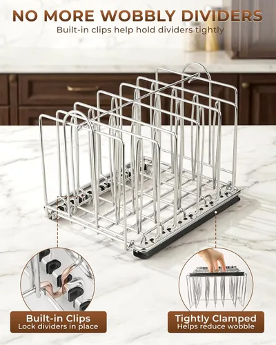 Vista 4 de EVERIE Sous Vide - Contenedor compatible con ANOVA Nano, Contenedor con tapa y estante
