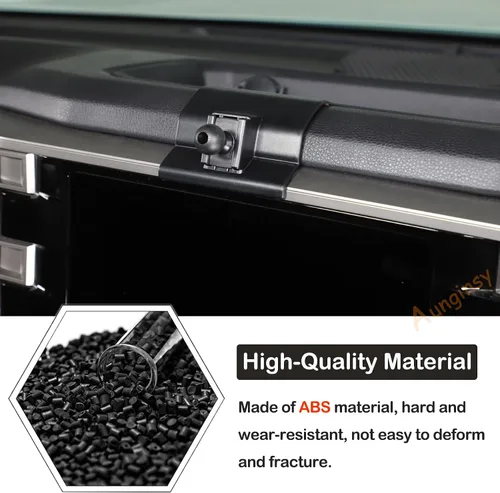 Vista 4 de Aunginsy Base de soporte de teléfono para tablero de automóvil compatible con Toyota Tundra/Sequoia 2022-2023 consola central Panel de tablero Base