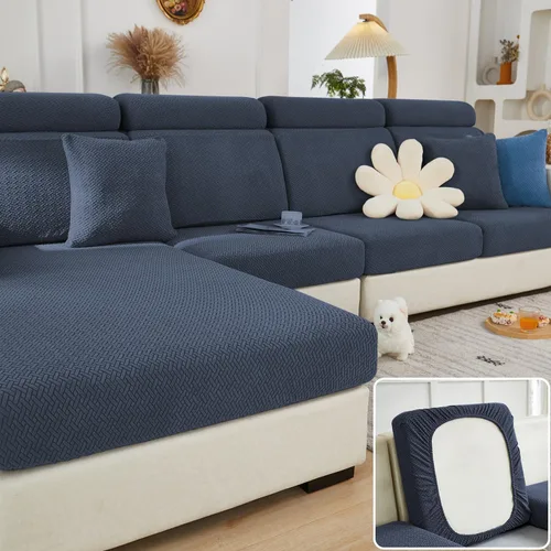 Vista 19 de Fundas mágicas para sofá, fundas de sofá relajantes para el hogar, fundas elásticas para sofá, fundas de sofá para perros, lavables