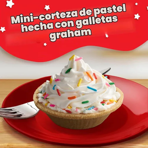 Vista 3 de Keebler Ready Crust Mini Graham Cracker - Conchas para tartas de corteza, 6 unidades, paquete de 12