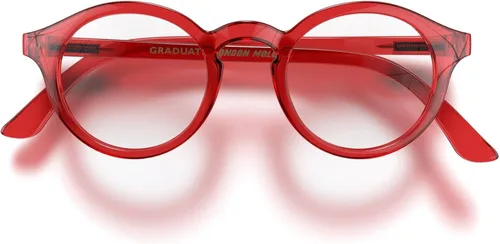 Vista 9 de LONDON MOLE® Graduate reading glasses Cool round panto shaped readers Men’s Women’s Unisex Spring hinges