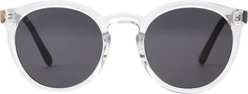 Vista 4 de French Connection Freya Round Cat Eye Sunglasses For Women, Crystal Olive, 51mm Lens Width