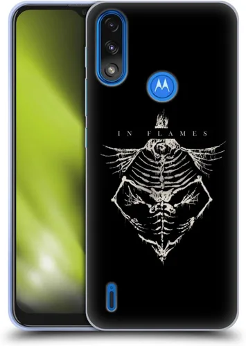 Vista 12 de Head Case Designs Officially Licensed in Flames Adventures Metal Grunge Soft Gel Case Compatible with Moto E7 Power/Moto E7i Power