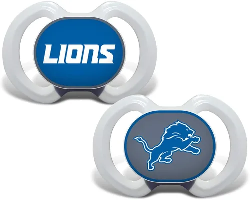 Vista 20 de Baby Fanatic NFL - Chupetes unisex para bebé, 2