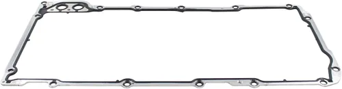 Vista 2 de NewYall Tapa del sello principal trasero del motor Junta del cárter del cigüeñal y del cilindro para Chevy Avalanche Silverado Express Suburban GMC