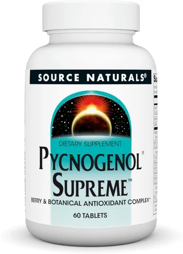 Vista 5 de Source Naturals Pycnogenol Supreme, Berry & Complejo Antioxidante Botánico* 30 Tabletas