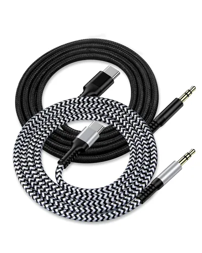 Vista 8 de [Paquete de 2/3.3 pies] Cable auxiliar Lightning a 3.5mm para iPhone, [certificado Apple Mfi] Cable de audio auxiliar para iPhone para coche, hogar