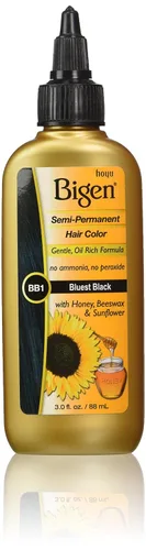 Vista 4 de Bigen Color de cabello semipermanente #A4 Amber, 3 onzas