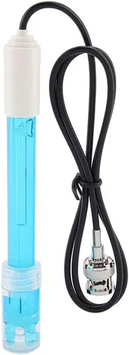 Vista 8 de TOPINCN Electrodo, Conector BNC Acuario Electrodo Hidropónico Monitor Sonda Sensor Inteligente Medidor Digital Conector BNC