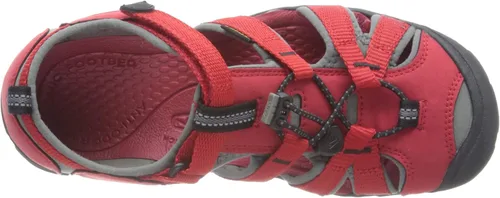 Vista 5 de KEEN Kids' Seacamp II CNX-C - Sandalias para niños, rojo