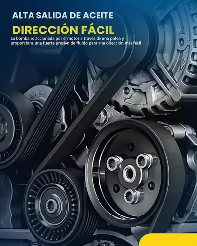 Vista 4 de PHILTOP 215345 Bomba de dirección asistida con polea, apta para Corolla 2003-2008; Matrix; Vibe, Reemplazar OE 215345, 4236, 4236C, 4431002101