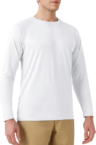 Vista 2 de Men's Activewear Basic Outdoor Series Sun Protection Long Sleeve Quick Dry Shirt