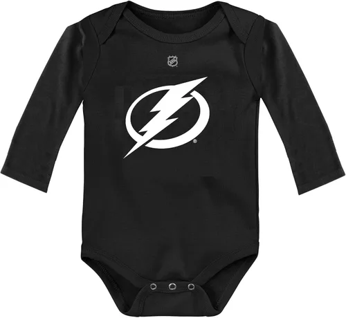 Vista 4 de Outerstuff NHL - Mameluco de manga larga con logotipo primario para recién nacidos y bebés de 0 a 24 meses