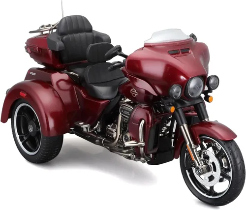 Vista 8 de Maisto Motocicleta Diescast Harley Davidson 2021 CVO Tri Glide a escala 1:12