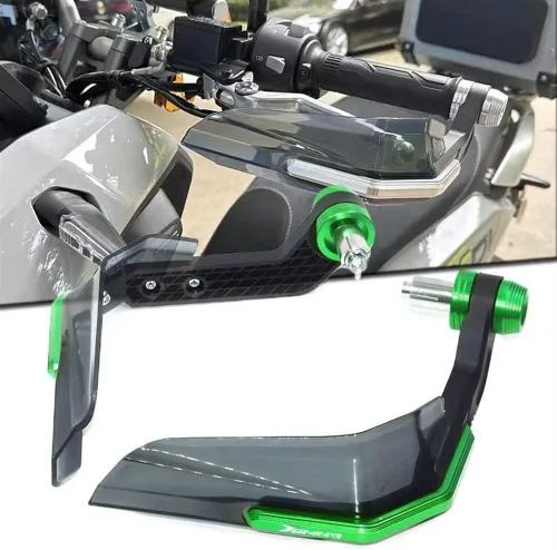 Vista 2 de Parabrisas de motocicleta para Bajaj Dominar 400, protector de mano de motocicleta, protector de mano, accesorios para parabrisas de motocicleta W2
