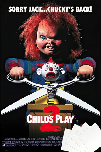 Vista 8 de Child's Play 2 - Póster de la película (Sorry Jack... Chucky's Back) (Estilo Regular) (Tamaño: 24" x 36")