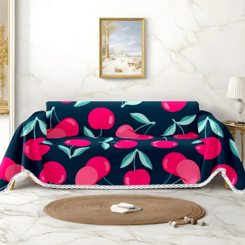 Vista 14 de Funda de sofá de delfines de sirena de fantasía, fundas de sofá estampadas, fundas para sillón, funda resistente a las manchas, protector universal