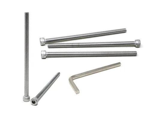 Vista 201 de iexcell Kit de tornillos de cabeza hexagonal de acero inoxidable 304, 100 unidades M2 x 0.157 in, paso de rosca de 0.016 in