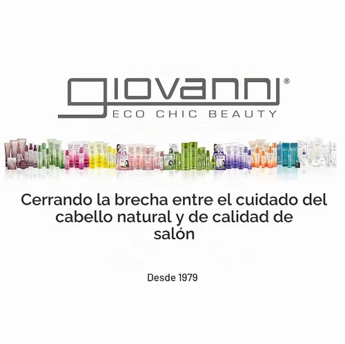 Vista 5 de GIOVANNI Productos para el cuidado del cabello Giovanni Smooth as Silk Deeper Moisture Shampoo & Conditioner Set, 8.5 oz. Calma el encrespamiento