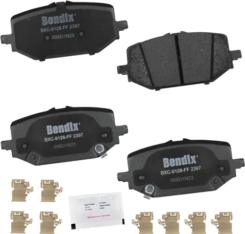 Vista 305 de Bendix Priority1 CFC154 - Juego de pastillas de freno de disco para Avanti II, Century, LeSabre, Regal, Riviera, chasis comercial, DeVille