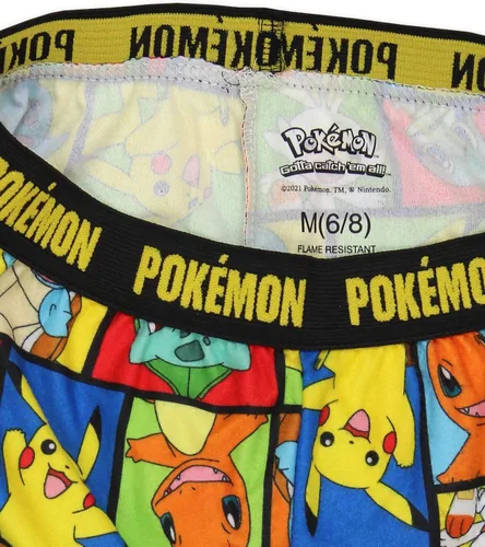 Vista 4 de Pokemon Pikachu - Pantalones de pijama para niños