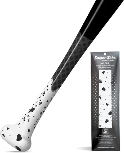 Vista 7 de SNIPER SKIN Baseball & Softball Bat Grip - Replacement Bat Grip Wrap - Easy to Install, Strong, Waterproof, Tacked for Performance