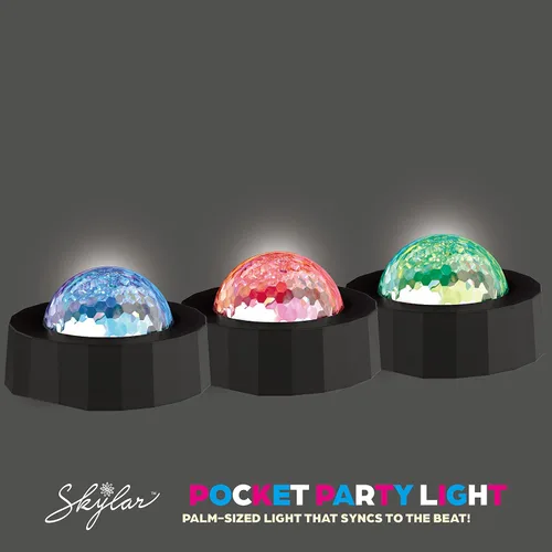 Vista 7 de Skylar Luces LED de decoración de bola de discoteca Luces de discoteca, luces LED para dormitorio, decoraciones de fiesta de discoteca Batería