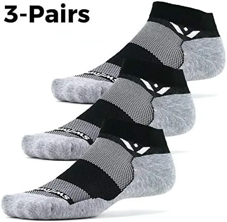 Vista 2 de Swiftwick- MAXUS ONE (3 pares) calcetines de golf y correr, máximo cojín