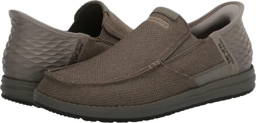 Vista 7 de Skechers Men's Streetwear Melson - Bentin Moc Toe Casual Slip-Ins