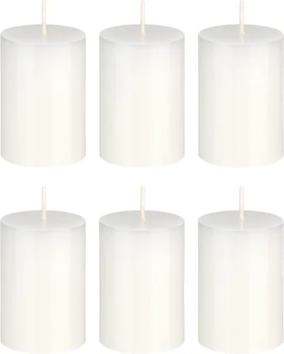 Vista 18 de Mega Candles 1 vela de pilar de oro sólido sin perfume, vertida a mano, vela de cera de alta calidad de 2 x 3 pulgadas, decoración del hogar, spas