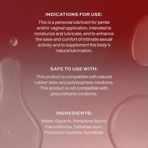 Vista 2 de Wet Chocolate Chip Cookie - Lubricante comestible, seguro para condones, sin azúcar, 3 onzas líquidas