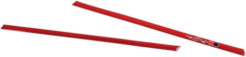 Vista 7 de Decoración de salida de aire copiloto para consola central de automóvil (con letra), apto para Toyota Supra GR A90 A91 MK5 2019-2022, borde de fibra
