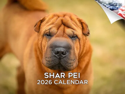 Vista 9 de Calendario de Lebrel Afgano 2025 2026, calendario mensual de pared de raza canina, 12" x 18" abierto, papel grueso sin traspaso, ideal para regalo