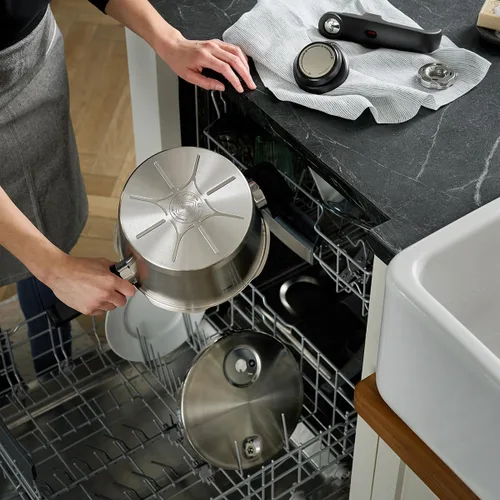 Vista 10 de Fissler Vitavit Premium - Olla a presión premium con inserto de vapor, 2.6 cuartos