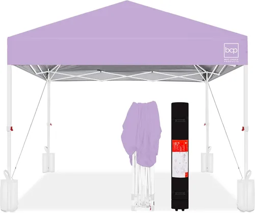 Vista 21 de Best Choice Products Carpa Toldo Desplegable de 10x10 pies para Instalación de 1 Persona, Refugio Portátil Instantáneo con Botón de 1 Toque